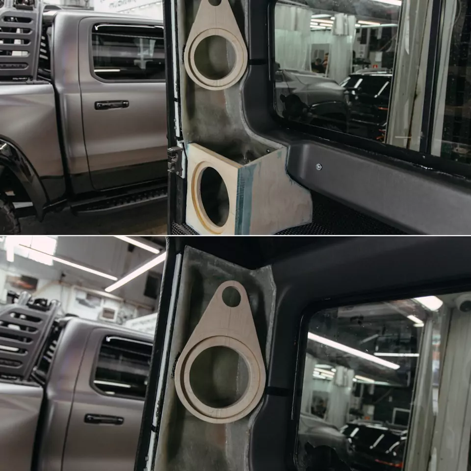 Привели в порядок Land Rover Defender! Заново окрасили элементы, очистили кузов, восстановили световое оборудование и построили новую акустическую систему